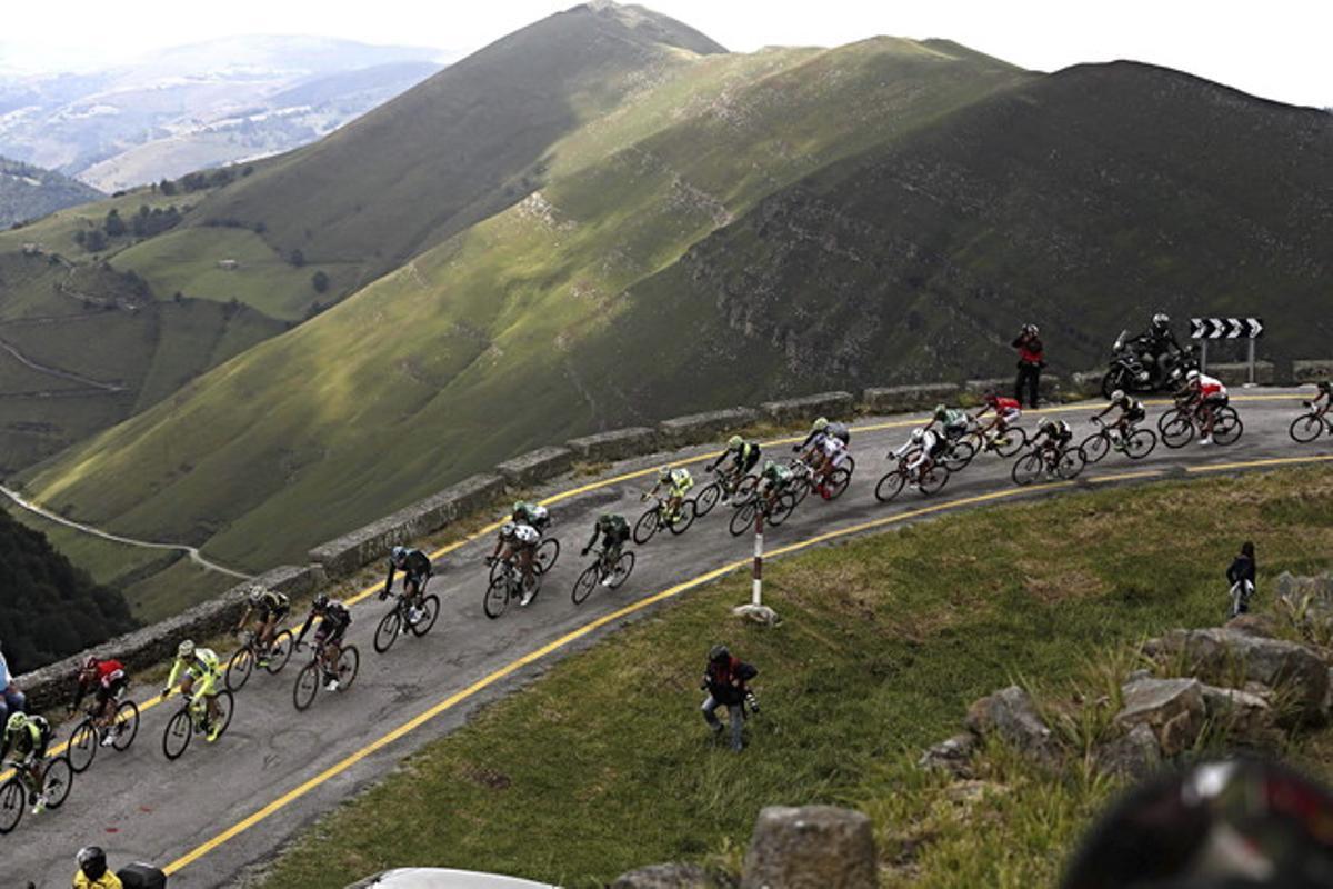 Las mejores imágenes de la etapa de la Vuelta