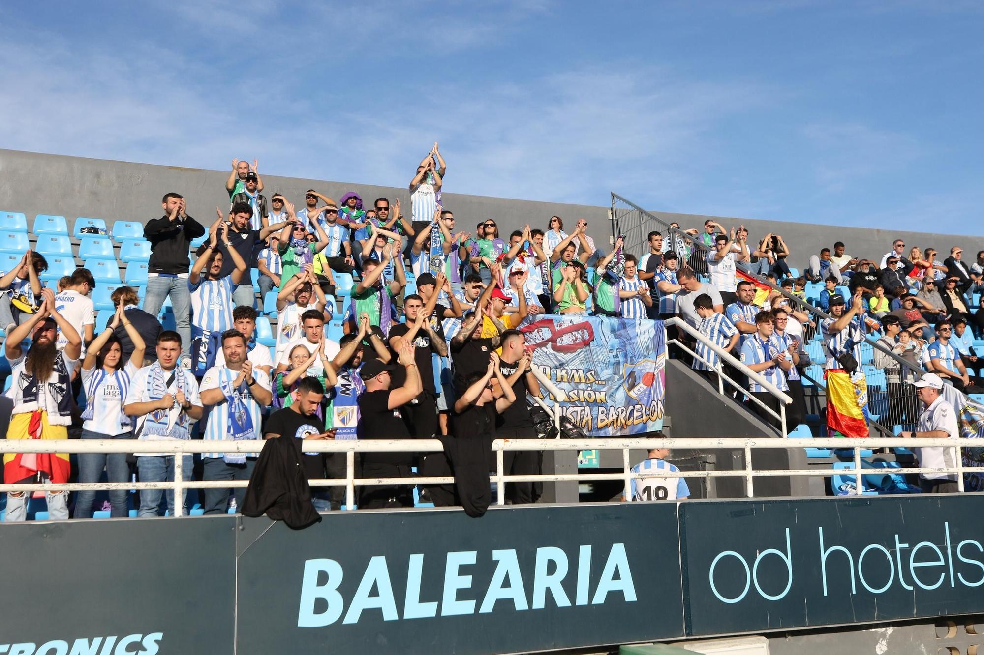 Mira aquí las imágenes del partido de la UD-Málaga