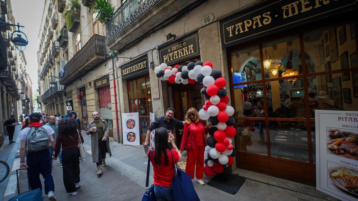 Apertura del restaurante Pitarra, en una nueva etapa, tras casi siete años de cierre.