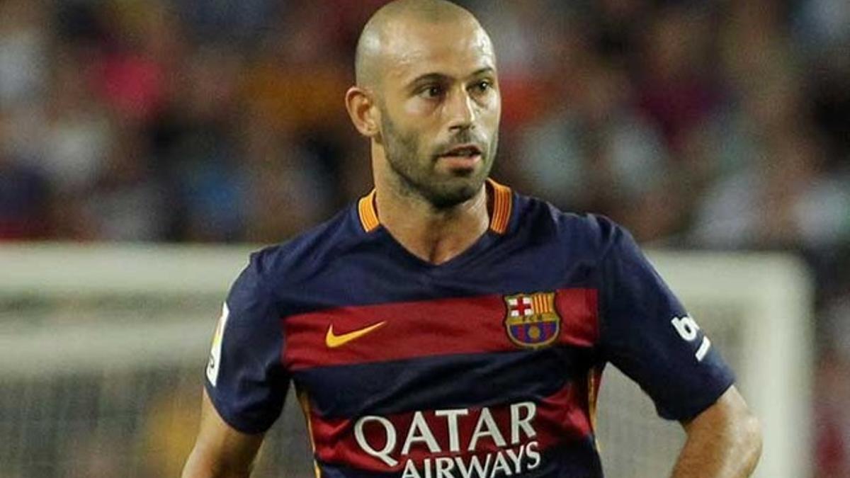 Javier Mascherano, jugador del Barça, interesa a River Plate