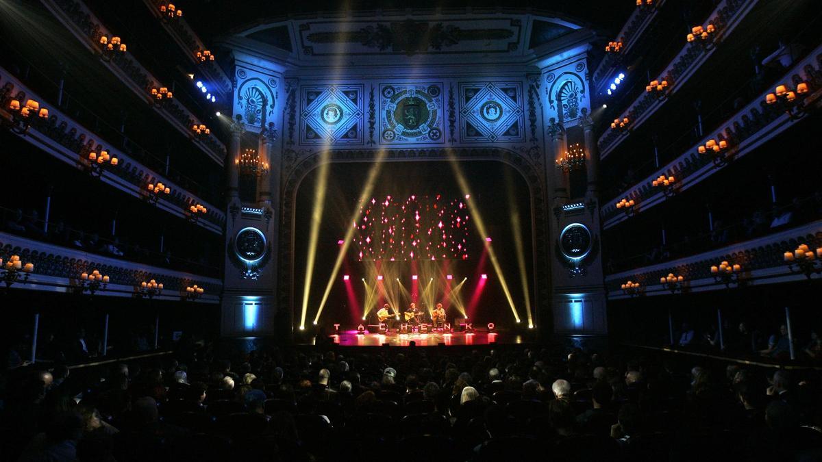 Una imagen de la gala del año 2019, la última que acogió el Teatro Principal.