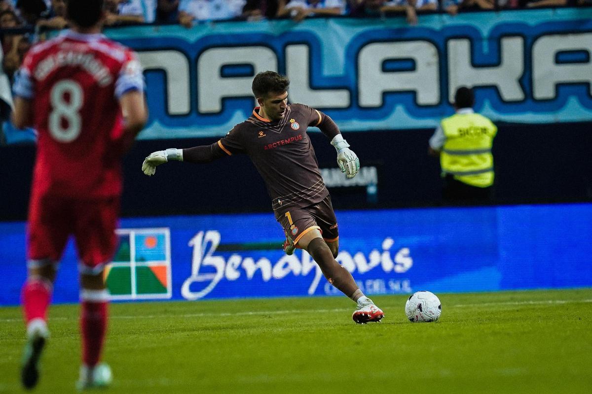 Àngel Fortuño, portero del RCD Espanyol