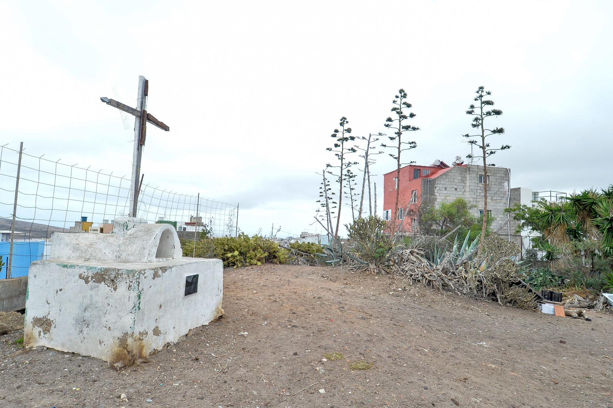 Plaza de la Cruz, en Tamaraceite