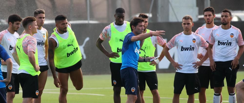 Primer entrenamiento de Marcelino García con el Valencia CF 19/20