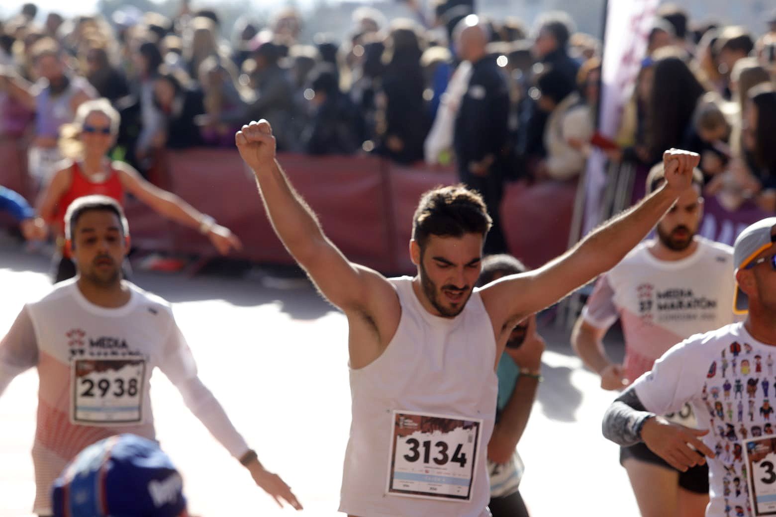 Media Maratón de Córdoba 2023: la carrera, en imágenes