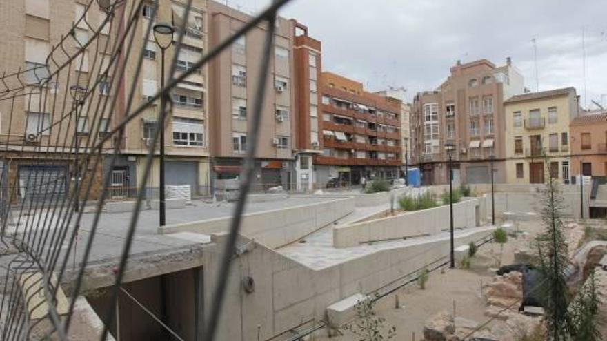 Sagunt desbloquea las obras de  una plaza esperada más de 40 años