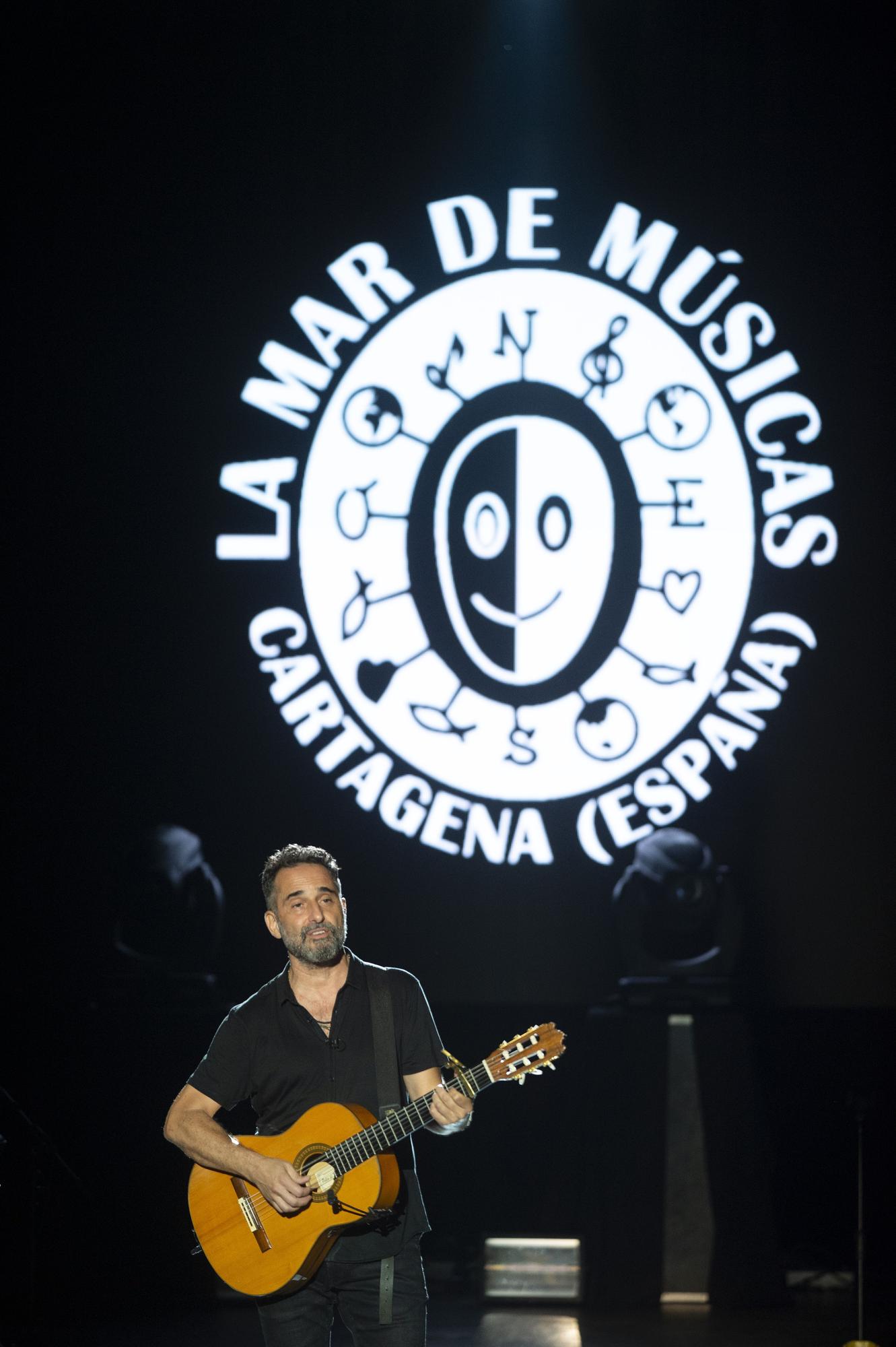 Jorge Drexler recibe el premio de La Mar de Músicas