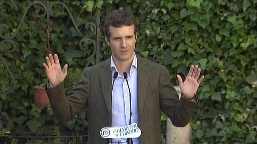 Casado, sobre Sánchez: &quot;Muy duro con los muertos, muy cobarde con los vivos&quot;