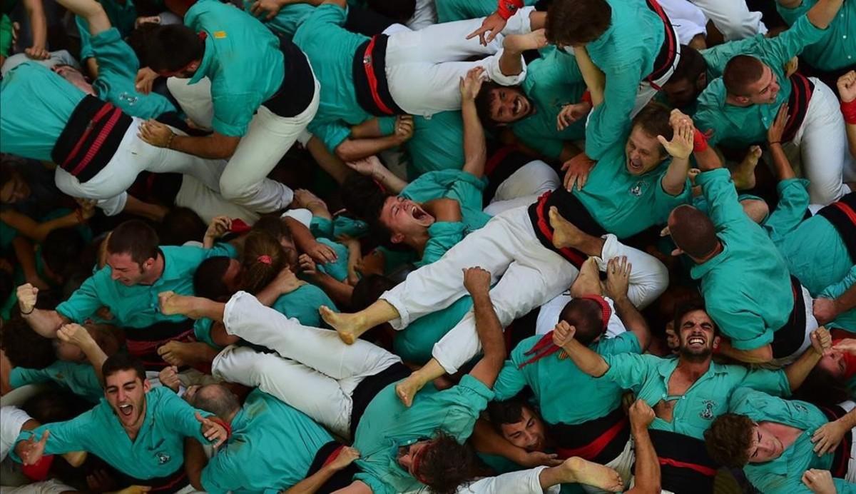 Castellers de Vilafranca. 