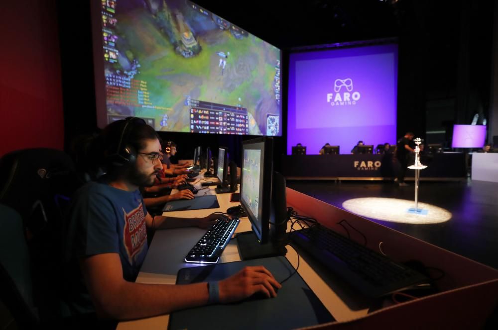 Las mejores imágenes de la jornada principal del ''Faro Gaming''