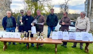 Ángel Álvarez y Eva Rius, campeones provinciales de caza de becadas