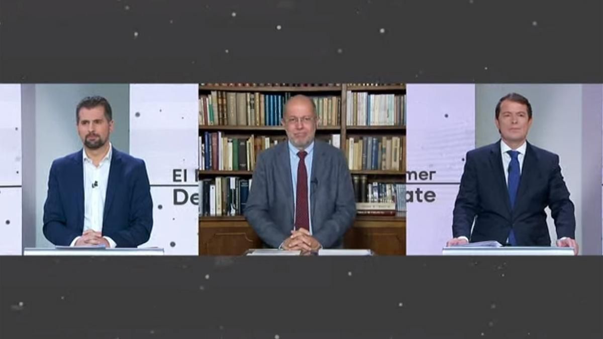 Tudanca, Mañueco i un Igea confinat per covid protagonitzen el primer debat a Castella i Lleó