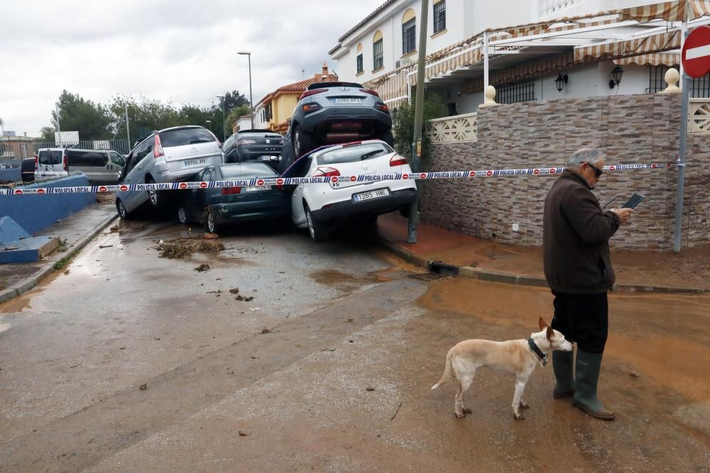 Temporal en Campanillas, Málaga