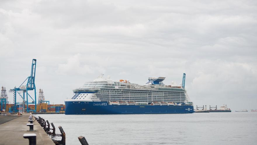 Así es la nueva Terminal de Cruceros del Puerto de Las Palmas entra en funcionamiento con la escala del Celebrity Apex