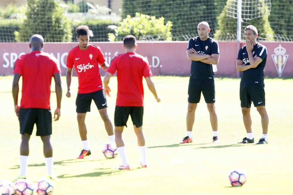 Entrenamiento del Sporting