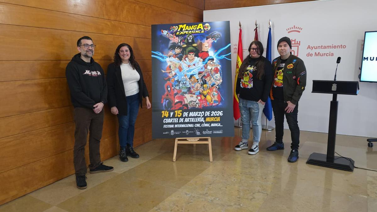 Presentación del cartel Murcia Manga Experience.