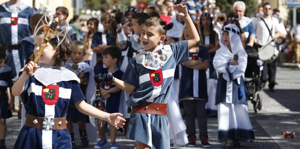 Desfile infantil de los Moros y Cristianos de Ibi