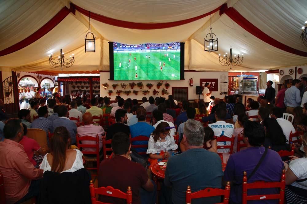 Córdoba celebra la decimotercera del Real Madrid