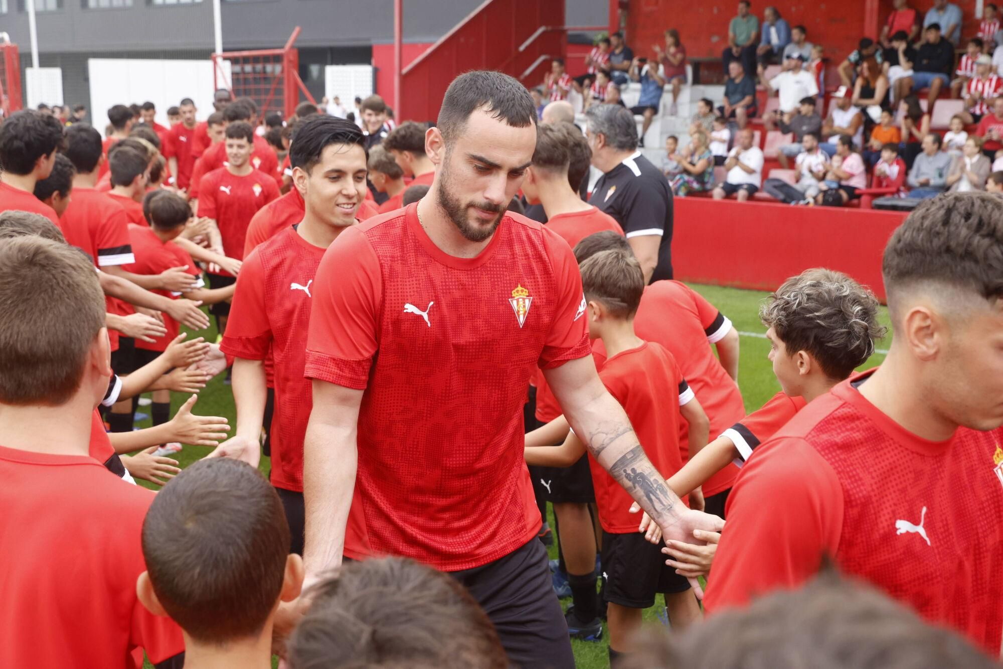 EN IMÁGENES: Primer entrenamiento de Sporting tras el regreso de las vacaciones