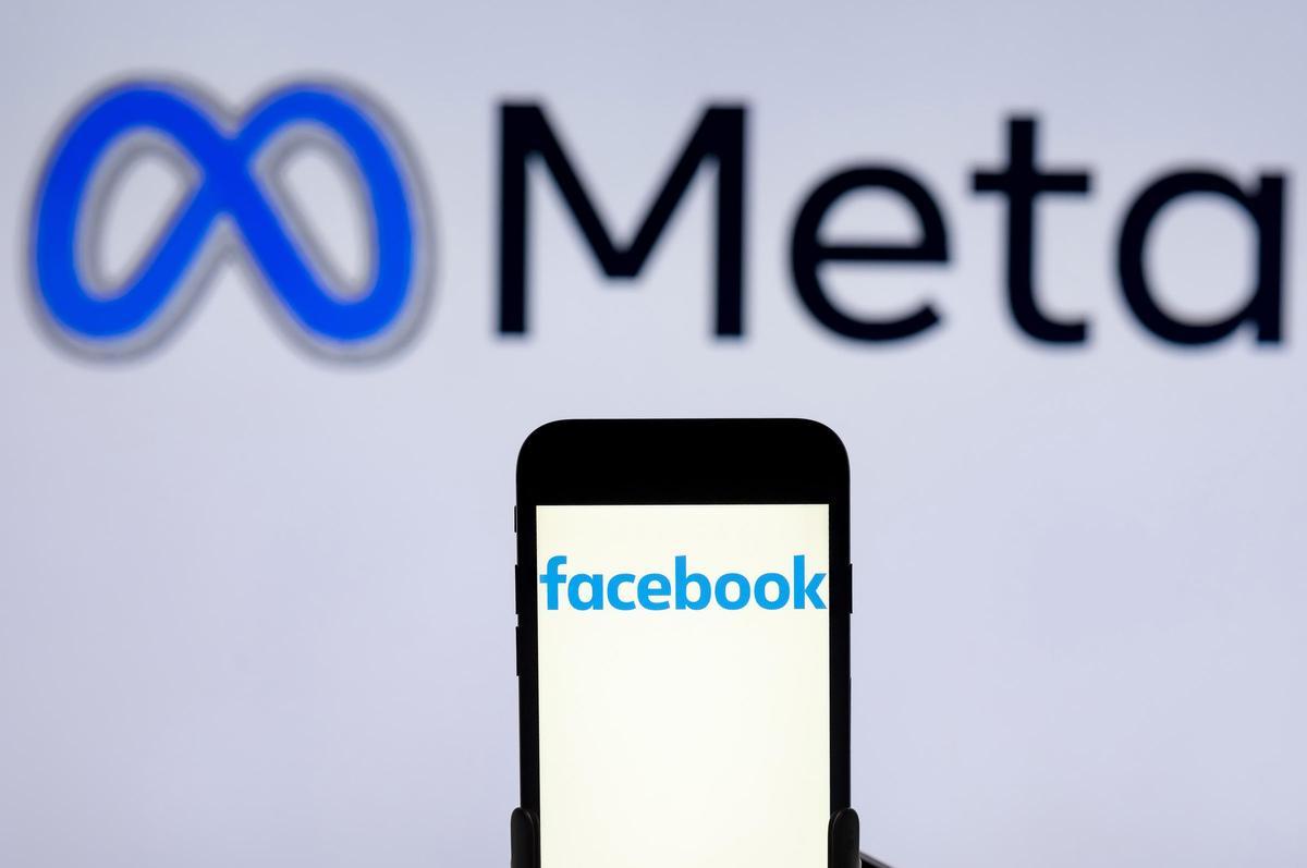 Logos de Meta y Facebook