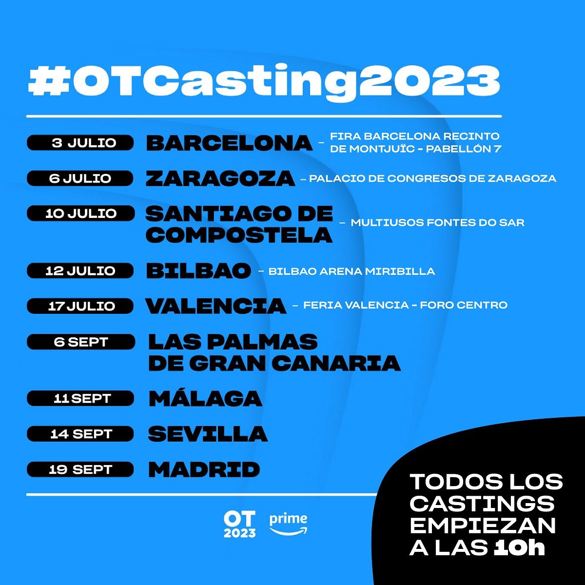 Estos son los concursantes de OT que estarán en la firma de discos en  Zaragoza: lugar y horario