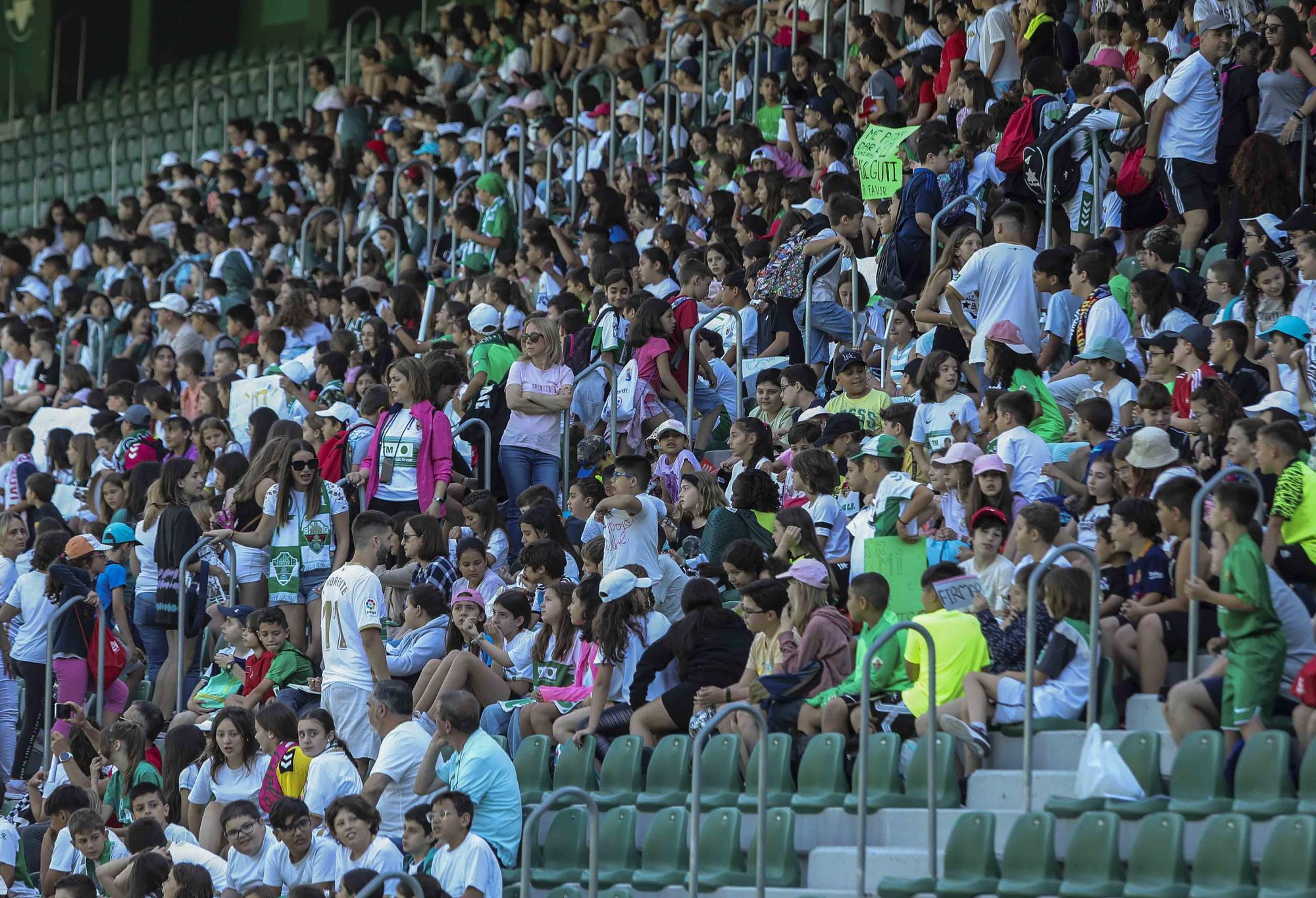 El sentimiento por el Elche se mantiene a pesar del descenso