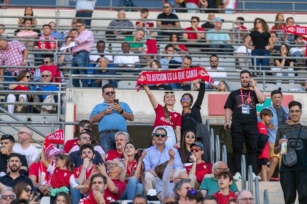 Real Murcia - Castellón, en imágenes