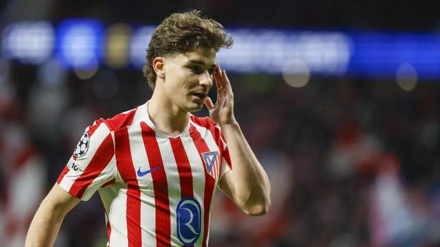 El problema del Atlético con Julián Álvarez