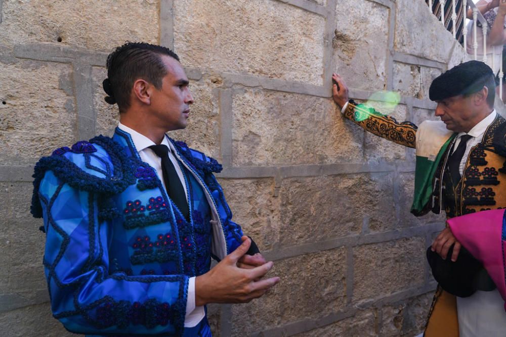 Las imágenes de la corrida picassiana de la Feria de Málaga 2019