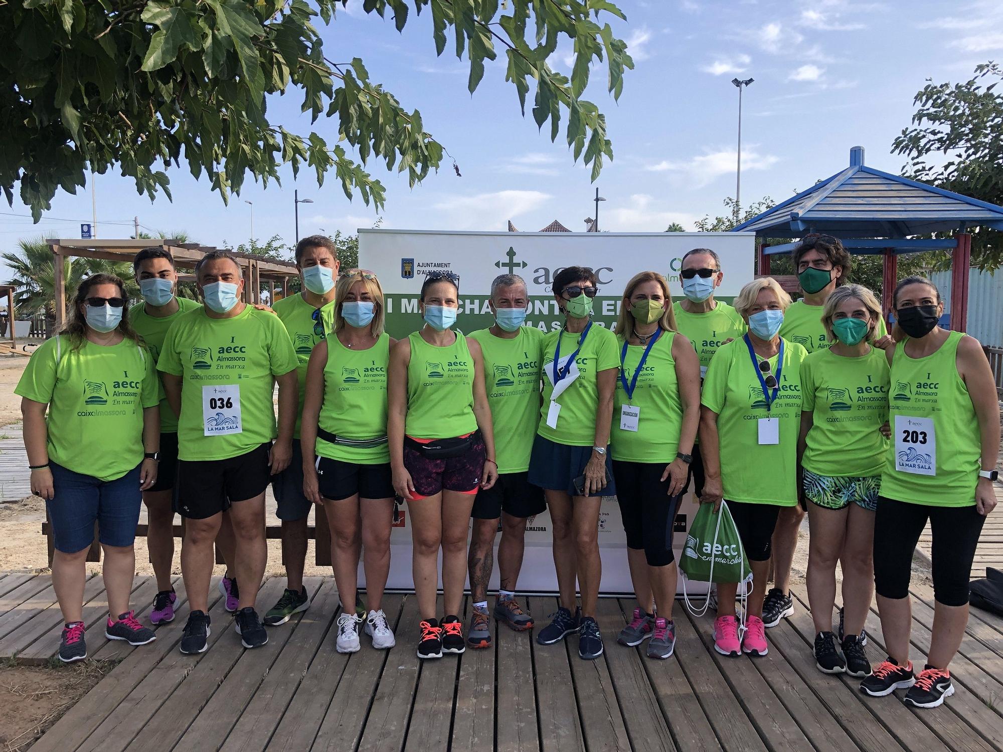 Primera marcha contra el cáncer de Almassora