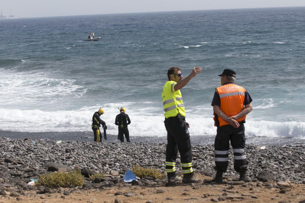 Búsqueda del bañista desaparecido en Fuerteventura