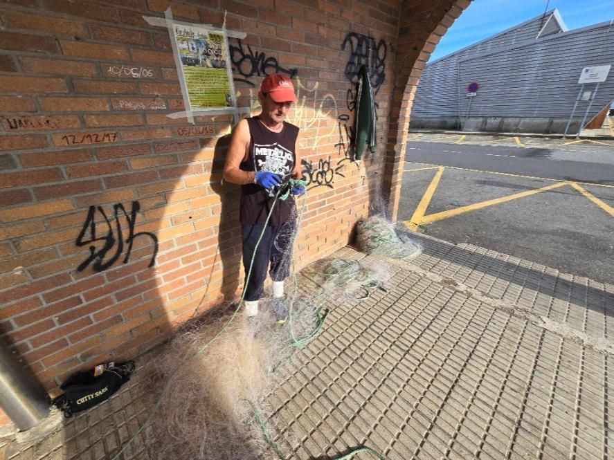 La flota de O Grove dedicada al centollo ya está pertrechada.