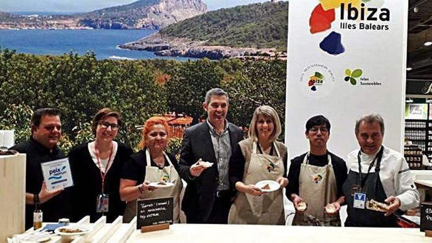 Ibiza promociona en el evento el producto local, la cocina tradicional de la isla y también la más innovadora, junto con el calendario de eventos gastronómicos de 2020.