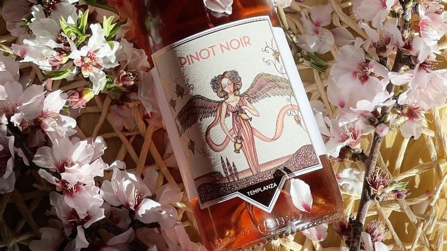 El rosado &quot;Templanza  Pinot Noir 2023&quot;, medalla de plata en el  XXII Concurso Internacional de Vinos Bacchus 2024