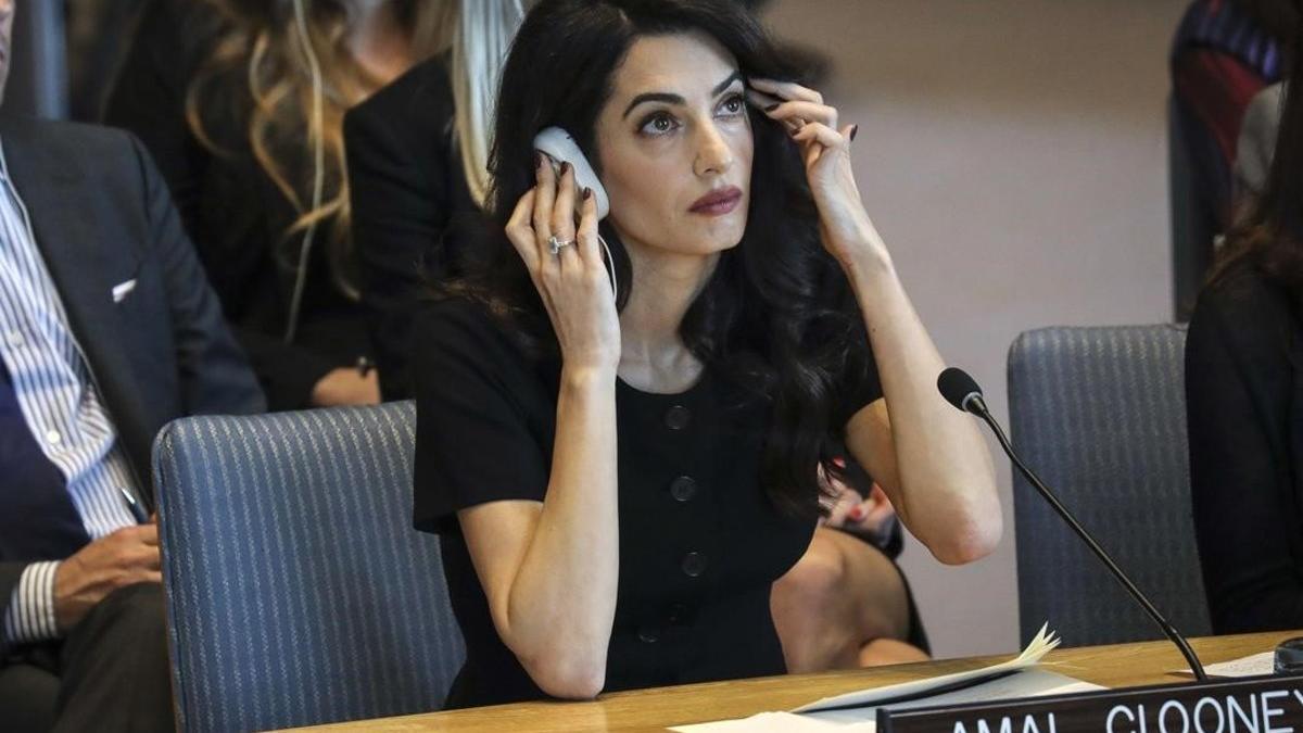 Mil euros para ver a Amal Clooney