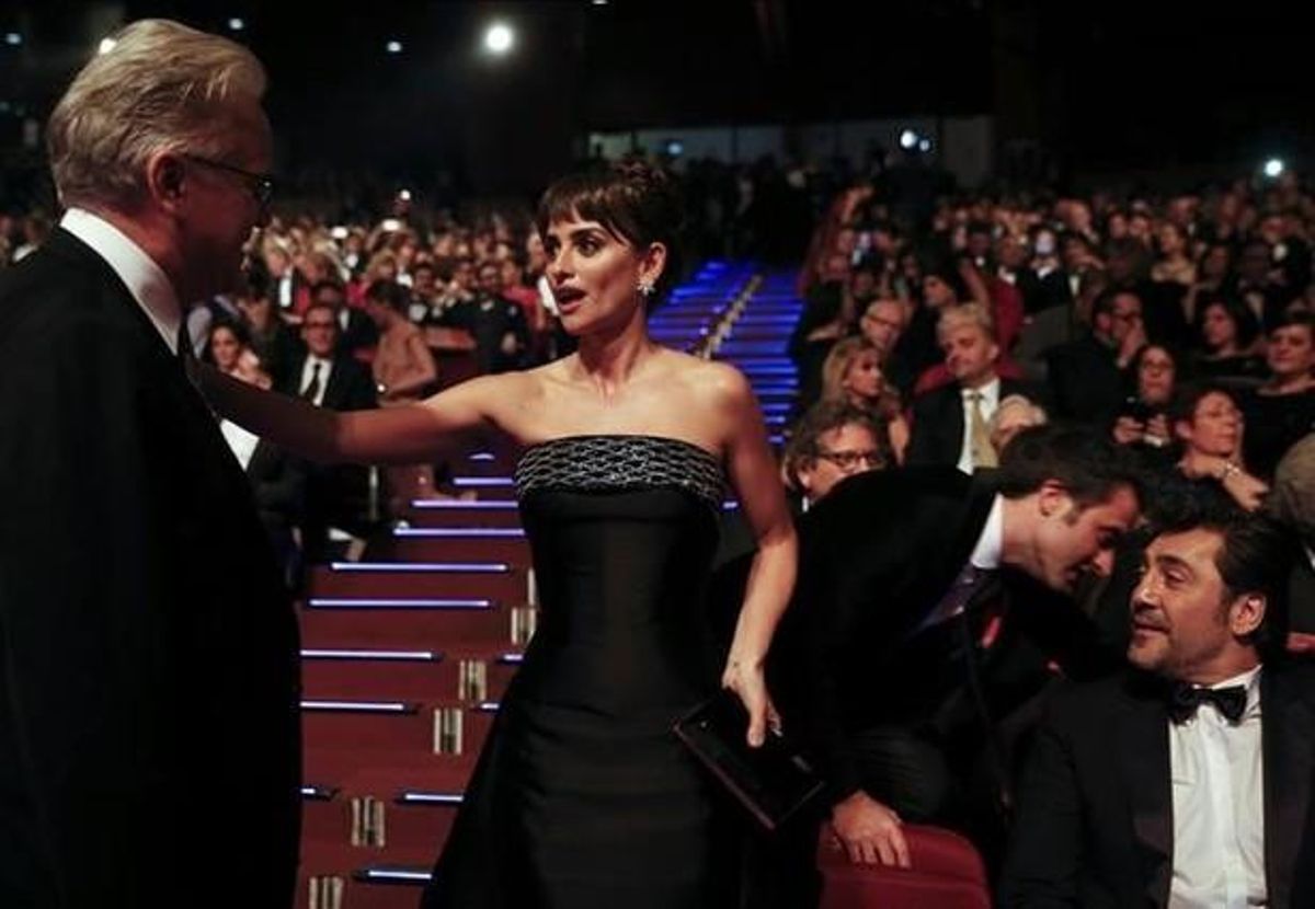 Tim Robbins, Penélope Cruz i Javier Bardem.