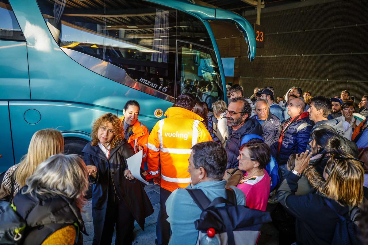 Kaos el tercer día de huelga del handling de Iberia