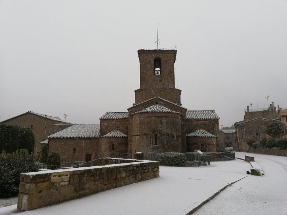 Neu a l'Estany.