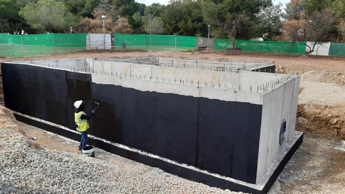 Nueva estación de impulsión de aguas residuales de la Ribera.