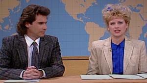 Victoria Jackson en una entrega de Saturday Night Live.