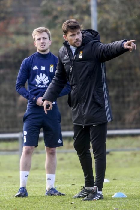 Entrenamiento del Real Oviedo