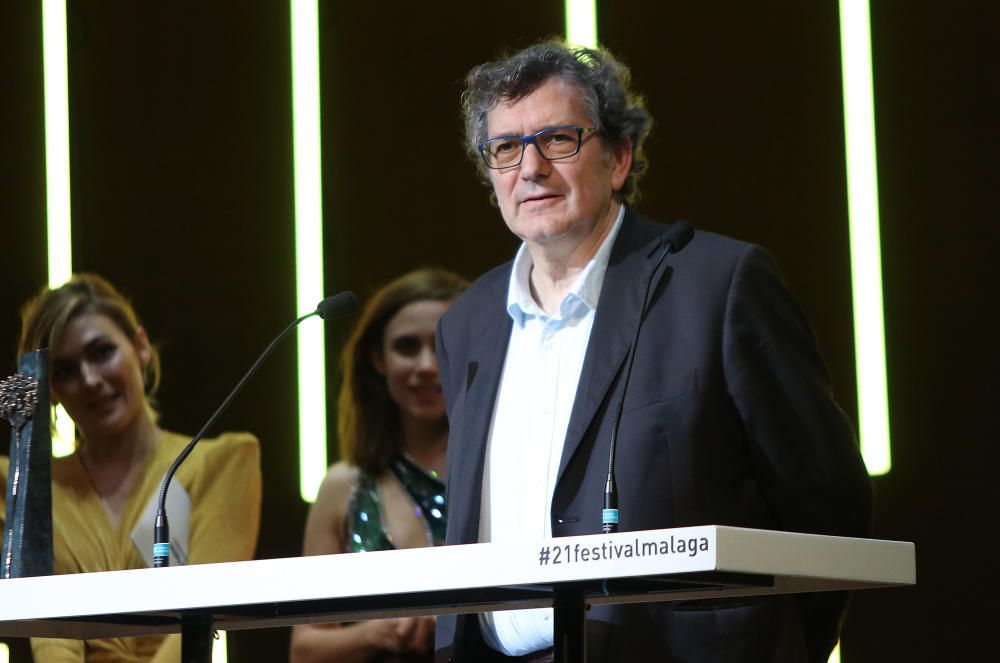 Rosrigo Sorogoyen, realizador de Stockholm y Que Dios nos perdone, recibió el Premio Málaga Talent-La Opinión de Málaga