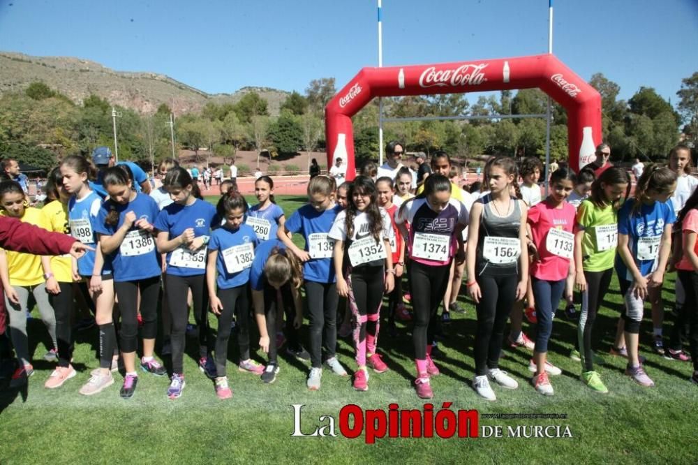 Final Cross Escolar de Lorca. Alevín femenino