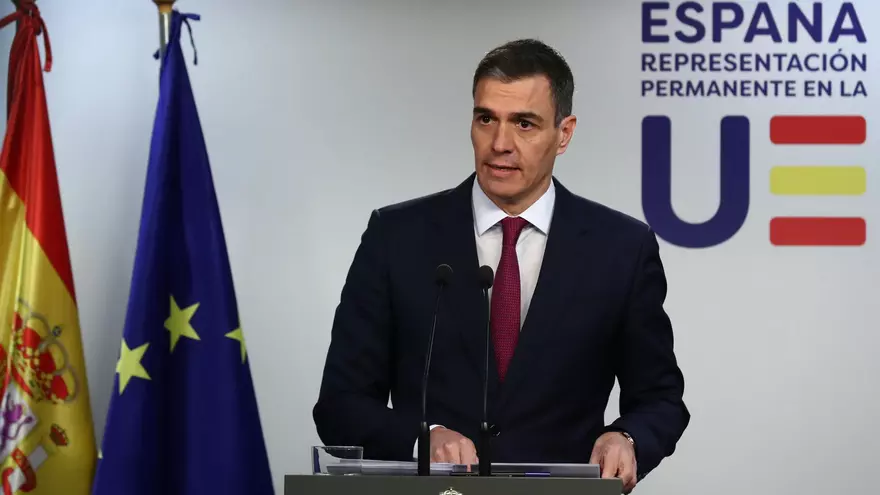 Pedro Sánchez comparece en rueda de prensa tras el Consejo Europeo