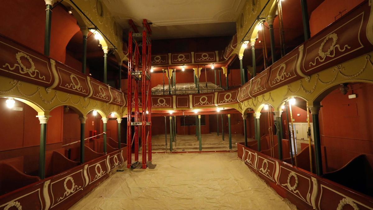 El antiguo teatro Escalante, en una imagen de archivo