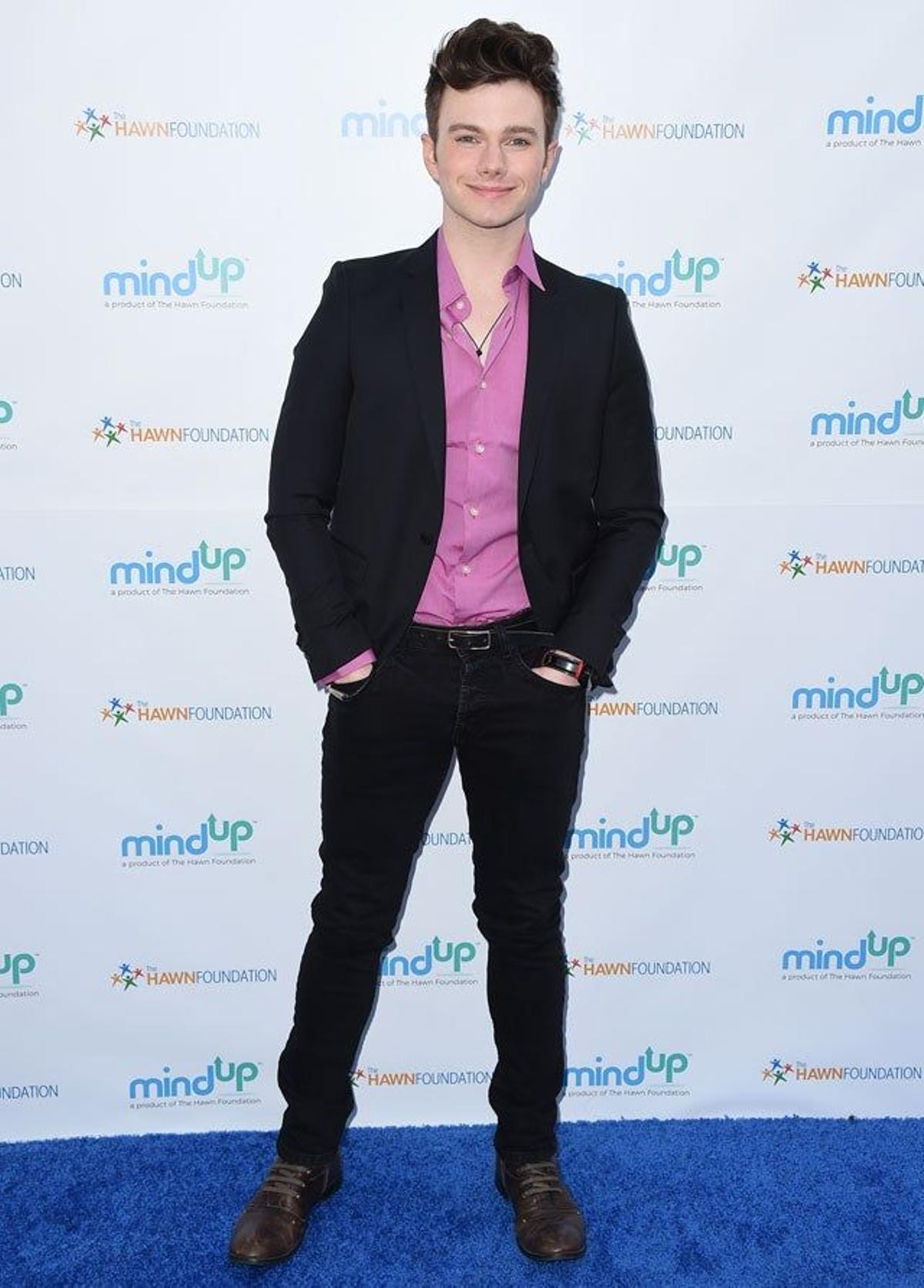 Chris Colfer, en la fiesta benéfica para Goldie's Love In For Kids.