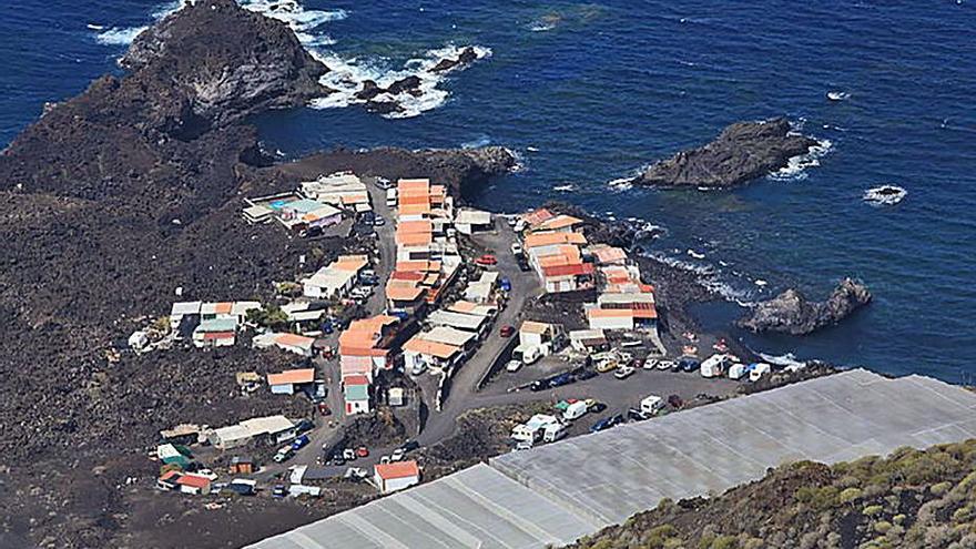 Puntalarga, en la costa de Fuencaliente.