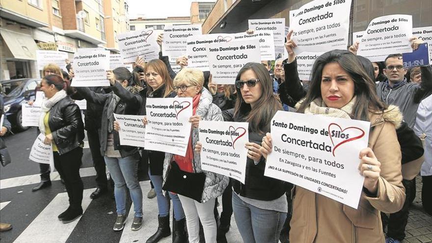 La concertada tiende la mano a la DGA y le pide «cordura» y «diálogo»