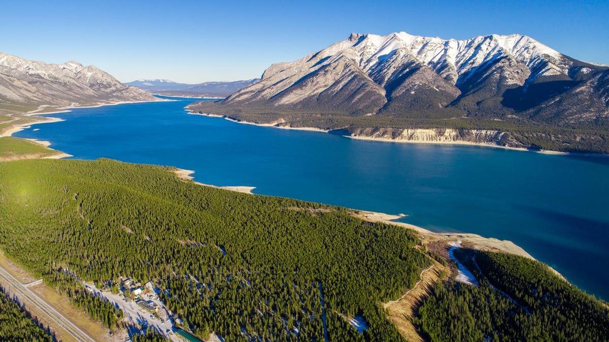 Lago Abraham, Canadá