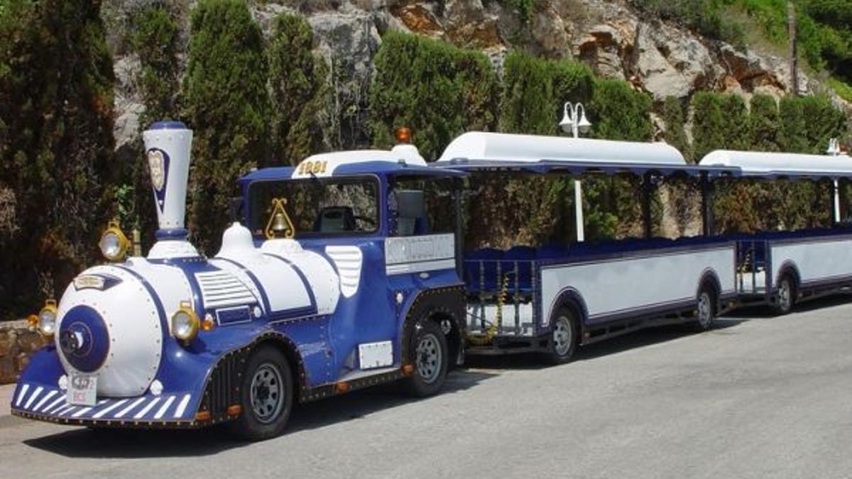Imatge d'un tren turístic.